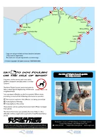 Dogs on Beaches Guide WEB VERSION FORMAT 6May15