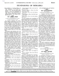 Extensions of Remarks E1213 EXTENSIONS of REMARKS