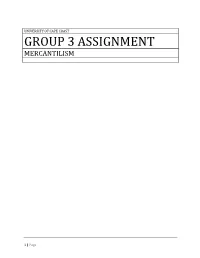Group 3 Assignment