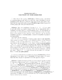 Show That in the Catgeory Abgroups of Abelian Groups, A