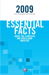 About the Computer and Video Game Industry