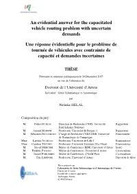 An Evidential Answer for the Capacitated Vehicle Routing Problem with Uncertain Demands