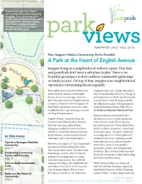 Park Views Fall 2018
