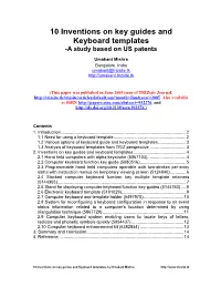 10 Inventions on Key Guides and Keyboard Templates-Arxiv.D…
