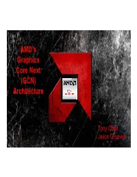 AMD's Graphics Core Next (GCN) Architecture