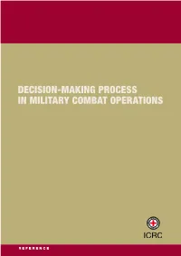 Decision-Making Process in Combat Operations