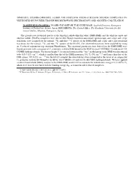 Dimethyl Sulfide-Dimethyl Ether and Ethylene Oxide-Ethylene Sulfide Complexes In- Vestigated by Fourier Transform Microwave Spectroscopy and Ab Initio Calculation