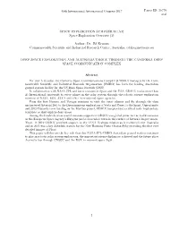 SPACE EXPLORATION SYMPOSIUM (A3) Space Exploration Overview (1)