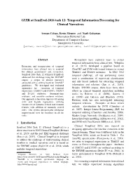 GUIR at Semeval-2016 Task 12: Temporal Information Processing for Clinical Narratives