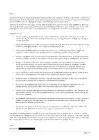 Page 1/4 Hello, I Would Like to Object to the Proposed Festivals In