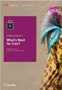 What's Next for Iran?