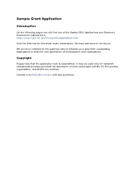 Sample NIH Proposal 6