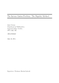 The Inverse Galois Problem: the Rigidity Method