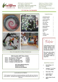 2017 Mid Term One Newsletter