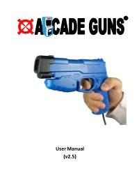 Arcade Guns User Manual
