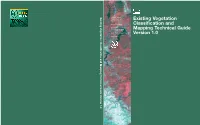 Existing Vegetation Classification and Mapping