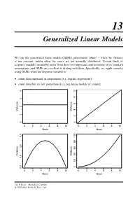 Generalized Linear Models