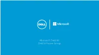 Microsoft Field Kit Dell Software Group Dell Software Field Kit About Dell