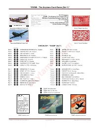 “ZOOM – the Airplane Card Game (Set 1)”