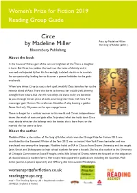 Circe Readers' Guide