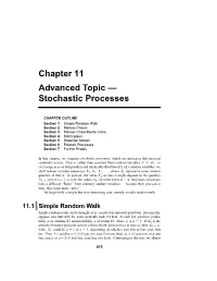 Stochastic Processes