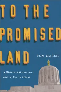 Tom Marsh T O T H E P R O M I S E D L A