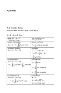 Appendix Fm =F~M =~(Am +Ibm)