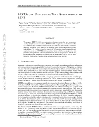 Bertscore: Evaluating Text Generation with Bert