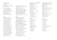 Complete Symphonies