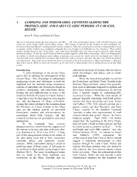 Contextualizing the Protoclassic and Early Classic Periods at Caracol, Belize