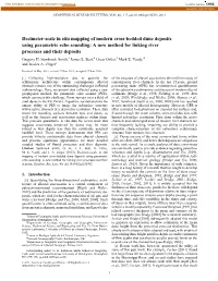 Decimeterscale in Situ Mapping of Modern Crossbedded Dune