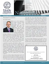 Newsletter SPRING 2019