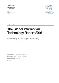 The Global Information Technology Report 2016