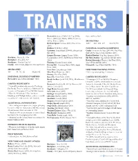 Trainers Steve Asmussen Thomas Albertrani