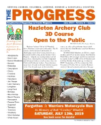 Hazleton Archery Club 3D Course Open to the Public