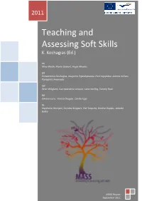 Teaching and Assessing Soft Skills K