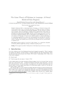 The Game Theory of Politeness in Language: a Formal Model of Polite Requests