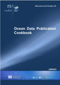 Ocean Data Publication Cookbook