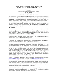 Third Supplement Dated [ ] April 2008 to the 15 June 2007