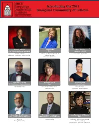 Introducing the 2021 Inaugural Community of Fellows
