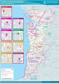 Metro Region Region Map Map