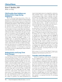 FDA Provides New Guidance on Antipsychotic Usage During
