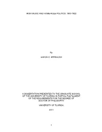 University of Florida Thesis Or Dissertation Formatting