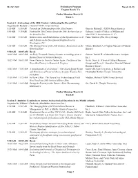 MAAC 2012 Preliminary Program Virginia Beach, VA March 23-25 8