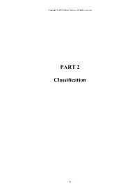 PART 2 Classification