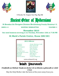 Ancient Order of Hibernians