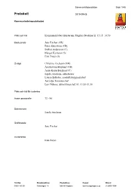 Protokoll 2019-09-03