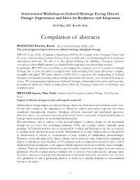 Compilation of Abstracts