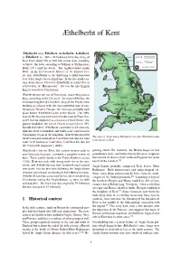 King Aethelbert of Kent