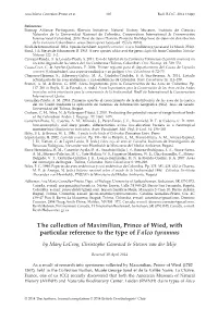 The Collection of Maximilian, Prince of Wied, with Particular Reference to the Type of Falco Tyrannus